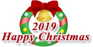 素材 2019 Happy Christmas