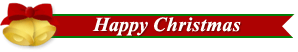 バナー素材 Happy Christmas