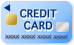 クレジットカード（青）