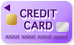 クレジットカード（紫）